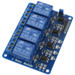 4 Channel 5V Relay Module with Optocoupler