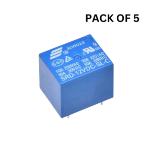 5V 7A PCB Mount Sugar Cube Relay – SPDT