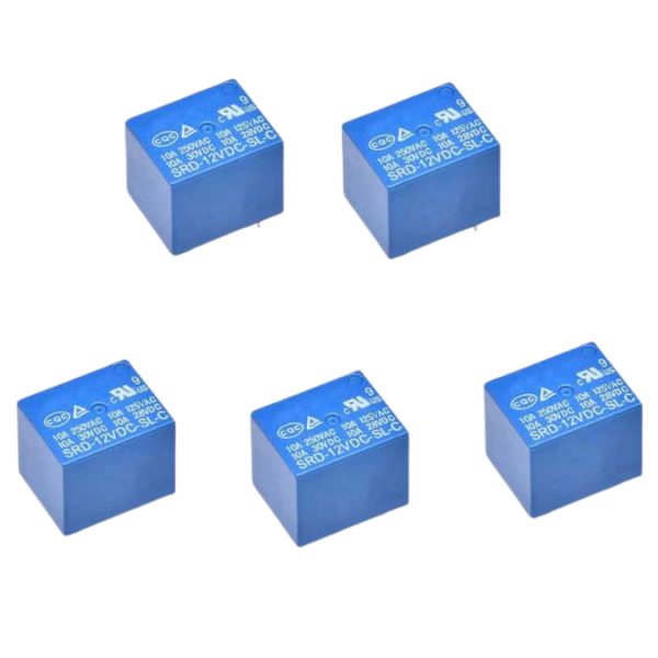 5V 7A PCB Mount Sugar Cube Relay – SPDT