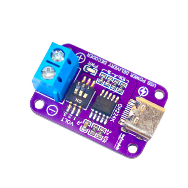 USB Power Delivery Decoder Module (CH224K) - Image 3