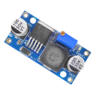 LM2596S DC-DC Buck Converter Power Supply module on a white background, emphasizing its compact design and electrical connections.