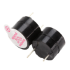 Image of a 5V Active Electromagnetic Buzzer with black plastic casing.
