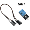 DHT11 Digital Relative Humidity and Temperature Sensor Module on a white background.