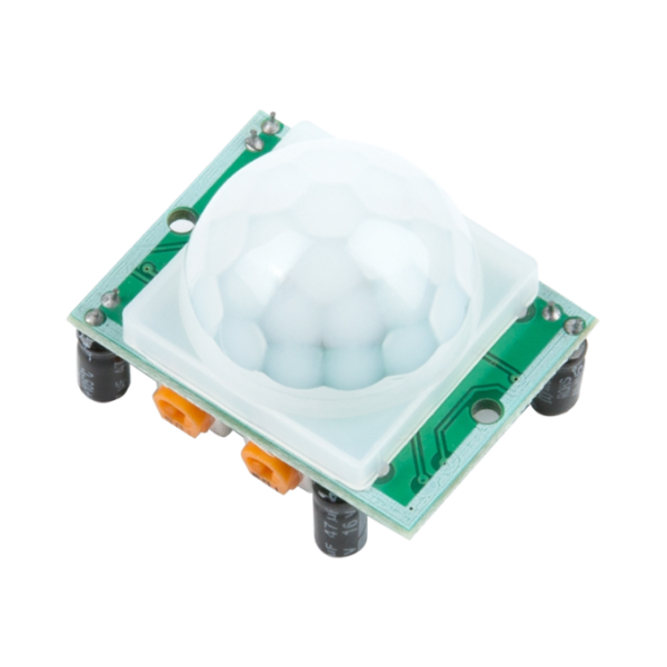 HC-SR501 PIR Motion Detector Sensor Module on a white background