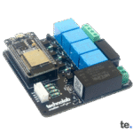 Fully Assembled 4-Channel ESP32 Home Automation PCB – Model TMT4N25