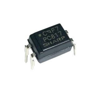 PC817 Optocoupler IC – DIP-4 Package with 4 Pins for Signal Isolation